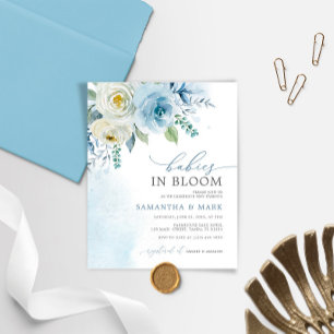 BUDGET Babies no Convite para Chás Bloom Twins