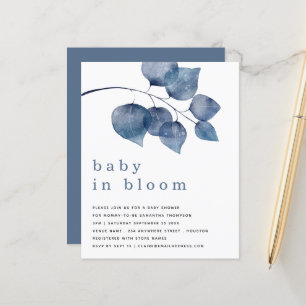 BUDGET Blue Foliage Baby In Bloom Chá Convide