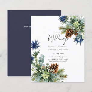 BUDGET Blue Thiste Weds