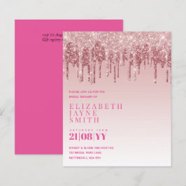 BUDGET Bonito Girly Chá de panela Convida a brilha