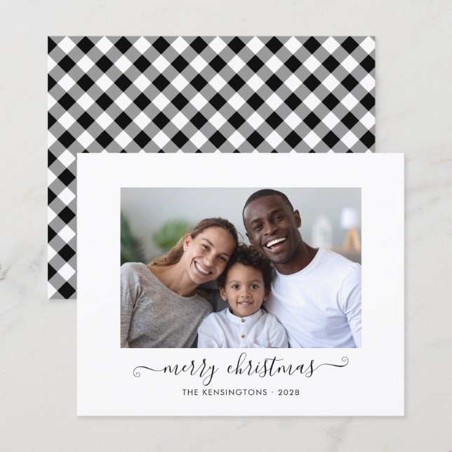 BUDGET Buffalo - Script de Xadrez Feliz Foto de Na (Frente/Verso)