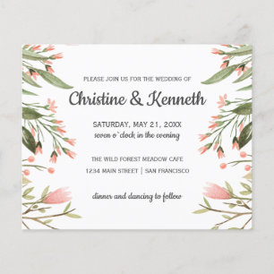 BUDGET Casamento verde-rosa