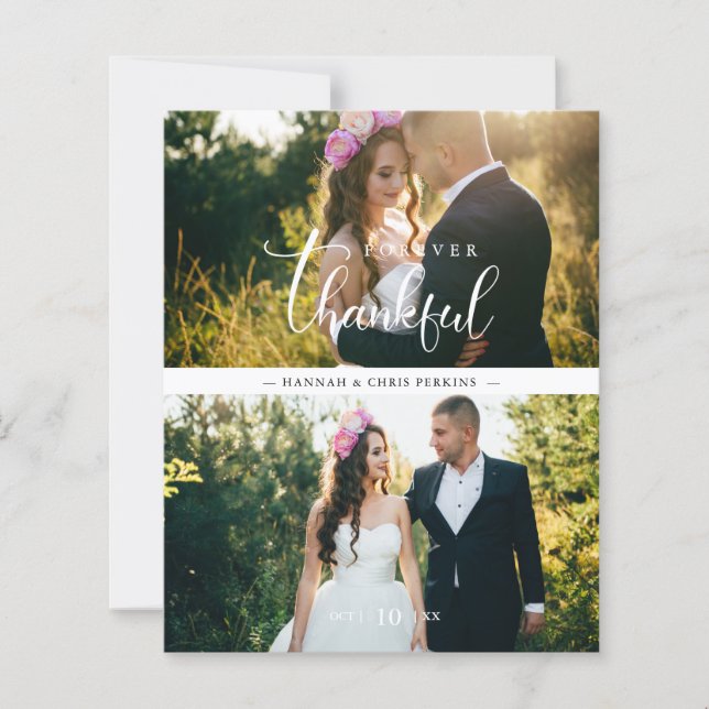 Budget Chic 2 Photos Collage Hand Lettered  (Frente)