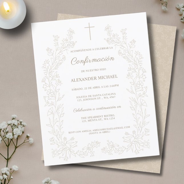  Budget Cross Spanish  Confirmation Confirmacion (Criador carregado)