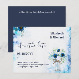 BUDGET Dusty Blue Salve Datas Rustic Casamento