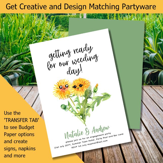 BUDGET Engraçado Chá de panela de Verão bonito Dan (Criador carregado)