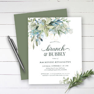 BUDGET Eucalyptus Brunbble Convite