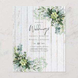 BUDGET Eucalyptus Greenery Foliage Casamento