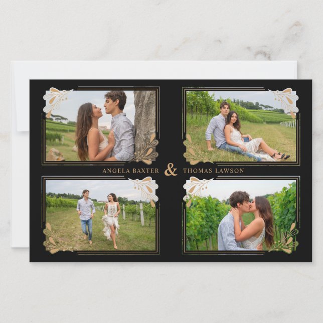 Budget Fancy Golden Minimalist Branches 4 Photos (Frente)