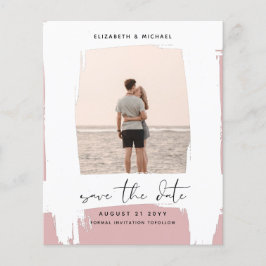 BUDGET Foto Salvar Data Simples Minimalista Simple