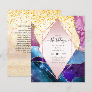 BUDGET Glitter Glam Foil Bonito Menina Qualquer Id
