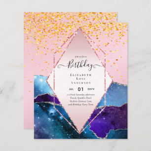 BUDGET Glitter Glam Foil Bonito Menina Qualquer Id
