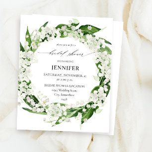 Budget Lily do Vale Floral Chá de panela