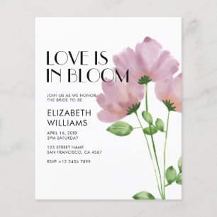 BUDGET Love está no Bloom Modern Chá de panela