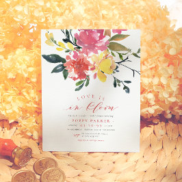 Budget Love In Bloom Spring Floral Bridal Shower