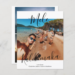 BUDGET Mele Kalikimaka Natal personalizado