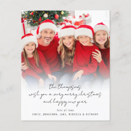 BUDGET Modern Photo Script Feliz Natal