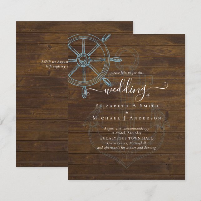 BUDGET Náutica Náutica Casamento de Rodas (Frente/Verso)