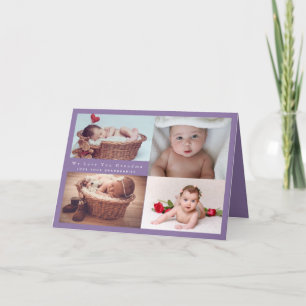 BUDGET Nova Colagem de Fotos de Anúncio de Bebê