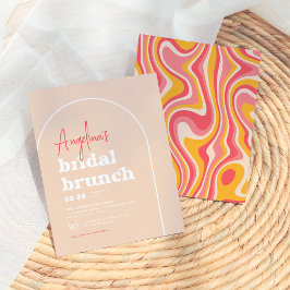 Budget Pink Hippie Boho Arch Brunch Bridal Shower