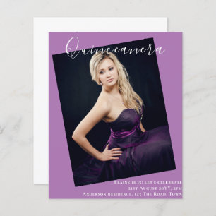 BUDGET Quinceanera PHOTO Convite