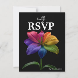 🌈 Budget RSVP Feast & Flourish Technicolor Love 
