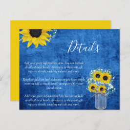 BUDGET Rustic Sunflower Details Enclosure