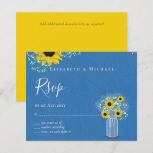 BUDGET Rustic Sunflower RSVP Casamento