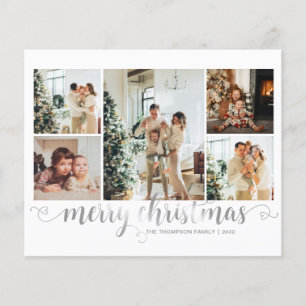 BUDGET Silver Felry Christmas Heart Script 5 Photo