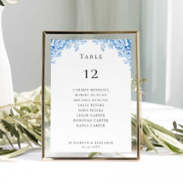 Budget Wedding Seating Chart Table Chinoiserie