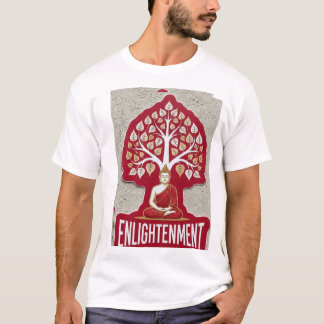 Budha e Árvore Bodhi - Camiseta Niban
