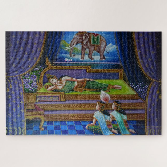 budha quebra-cabeça (Horizontal)