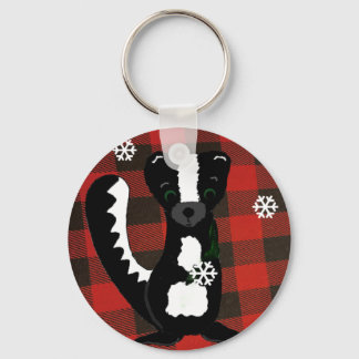 Buffalo Check Woodland Chaveiro