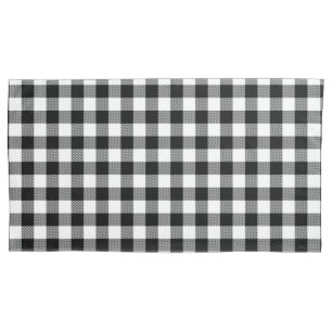 Buffalo Gingham Xadrez Preta E Branco