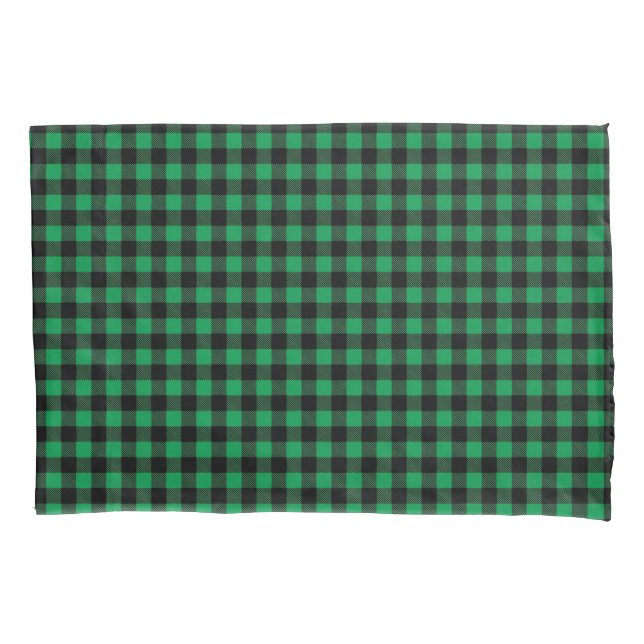 Buffalo Plaid Pillowcase (Frente)