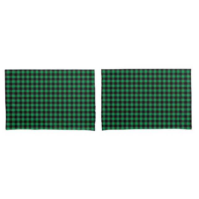 Buffalo Plaid Pillowcase Pair (Frente - conjunto)
