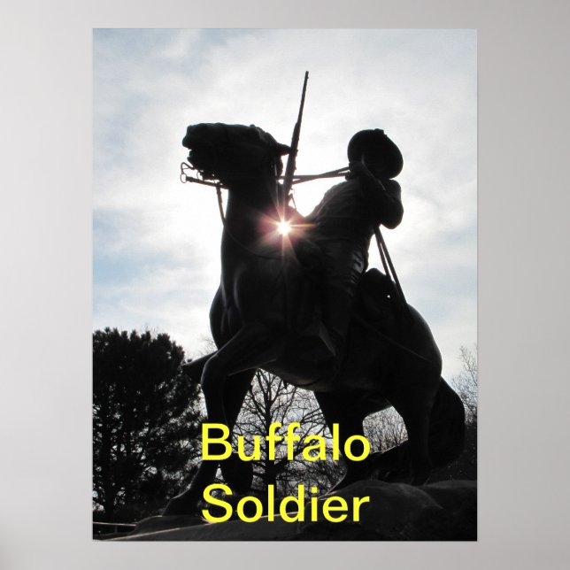 Buffalo Soldier Poster (Frente)