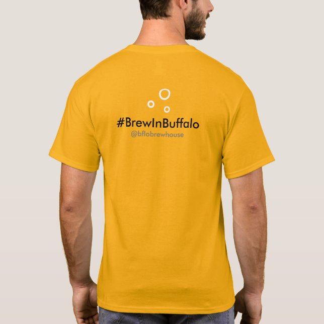 Buffalo Wings & Brewhouse - BrewInBuffalo T-Shirt (Verso)