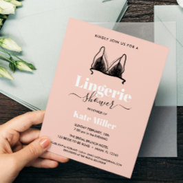 BUGET Black Pink Ooh La Lingerie Chá de panela