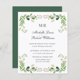 BUGGET Green Folhas de Verão Primavera