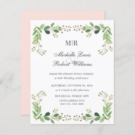 BUGGET Green Folhas de Verão Primavera