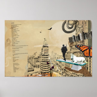 Bukowski Poem Poster