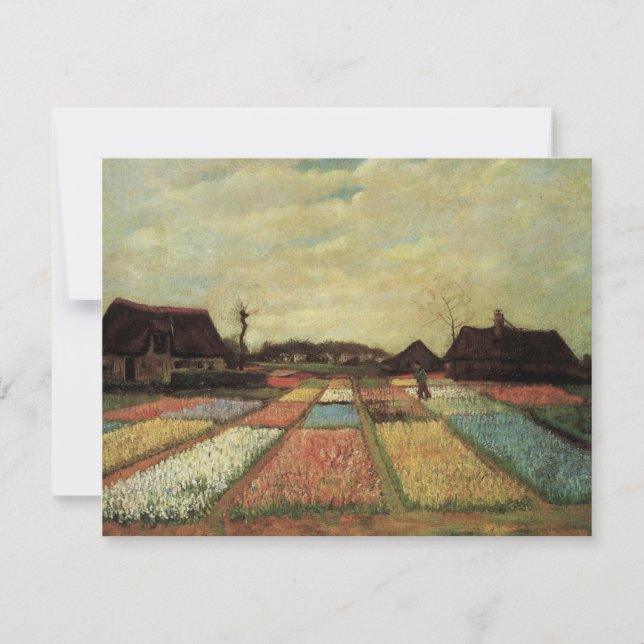 Bulb Fields por Vincent van Gogh (Frente)