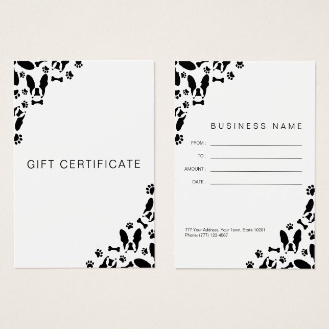 Buldogue francês (Frente & Verso)