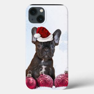 Buldogue francês do Natal
