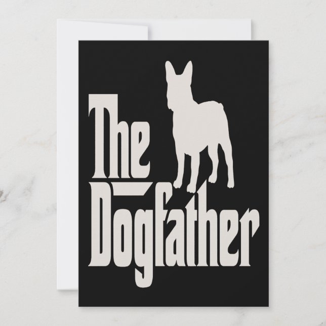 Buldogue Francês | Frenchie O Pai Cachorro Present (Frente)