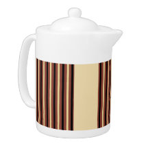 Bule bege, castanho e Black Striped