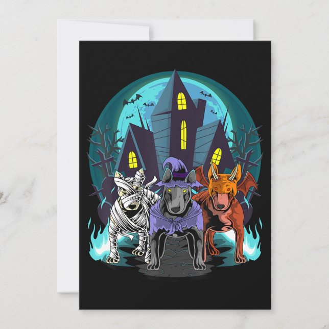 Bull Terriers Mummy Witle Beagle Halloween Gift (Frente)