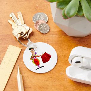 Bullcaça E Cabo Vermelho Chaveiro