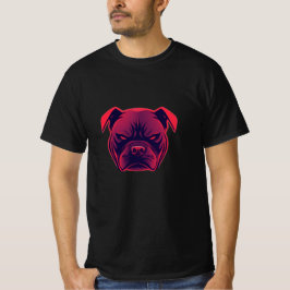 Bulldog: Arte Neon T-shirt